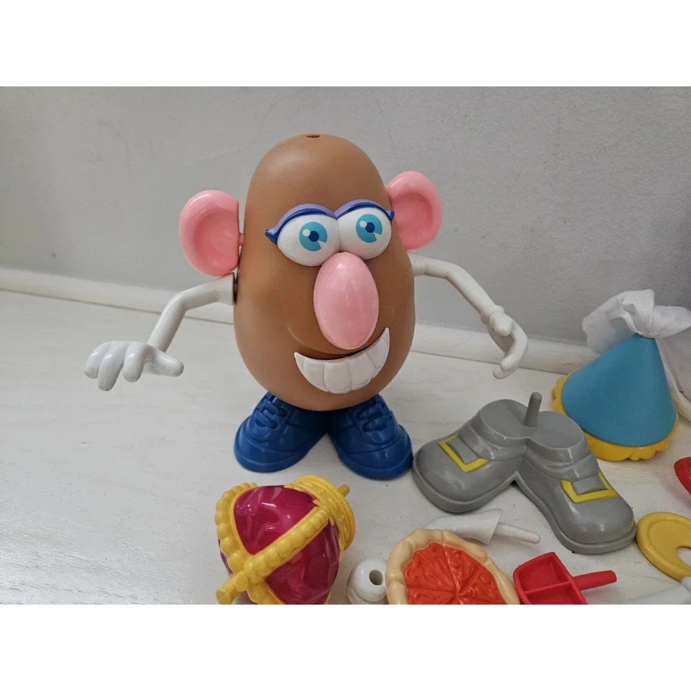 Vintage‎ 1985 Era Hasbro Preschool Mr. Potato Head Lot With Accessories